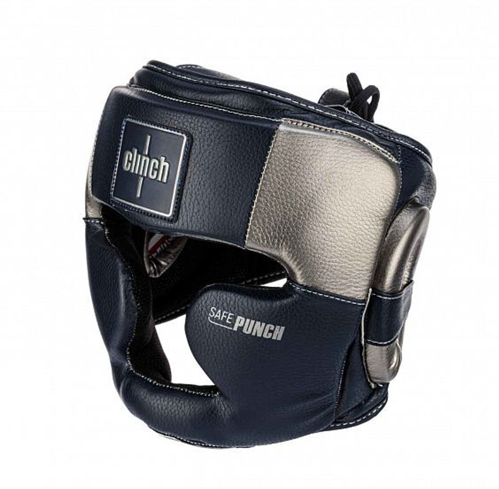 Шлем боксерский Clinch Punch 2.0 Full Face темносине-бронзовый C148