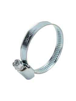 Червячный хомут оцинк Gigant 30-45 мм/9 W1, 25 шт G/1/32