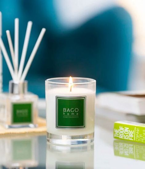 Кисло-сладкий детокс, ароматическая свеча, Bago home