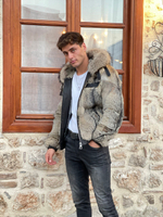 Куртка (бомбер) из волка