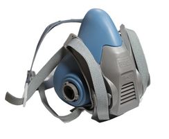 Полумаска  О2 8502 с быстрым сбросом, защитная, силикон, многоразовая