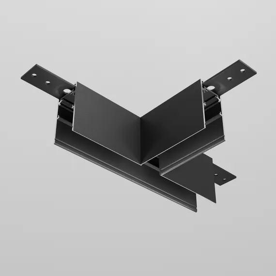 Коннектор Т-образный Exility накладной черный Technical tra034ct-41b