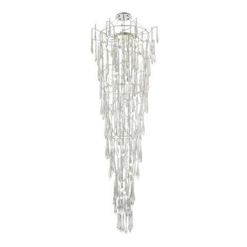 SL1660.103.25 Светильник подвесной ST-Luce Хром/Хром, Прозрачный G9 25*5W 4000K TEARDROPS