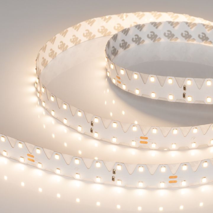 Светодиодная лента Arlight 20,6W/m 140LED/m 2835SMD теплый белый 5M Twist-A140-20mm 24V Warm3000 033872(2)