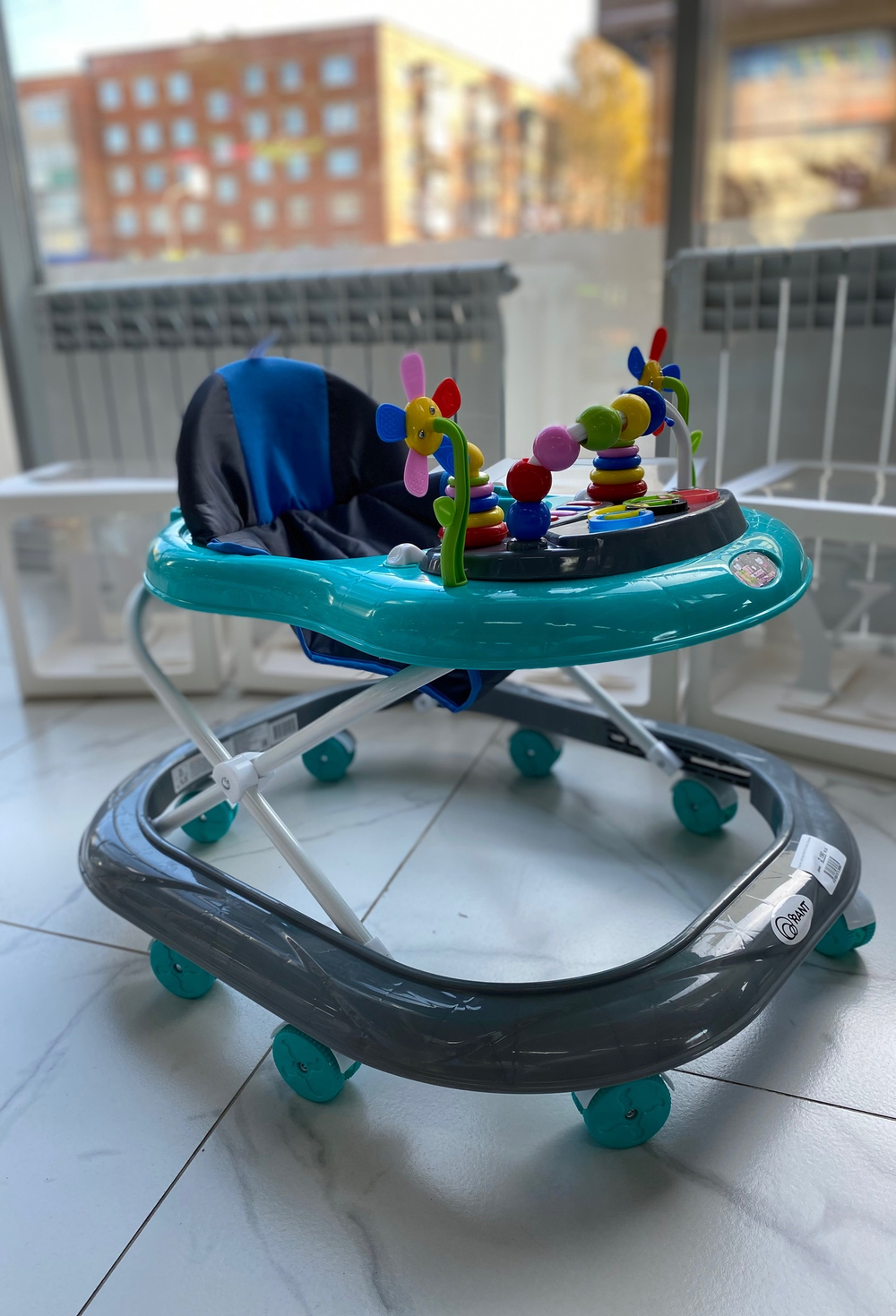 Ходунки детские RW114  Arctic (бирюза)