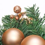 Гирлянда хвойная «Сказочное чудо» 1,8 м d=30 см, ПВХ, шампань (SST1950R-180)