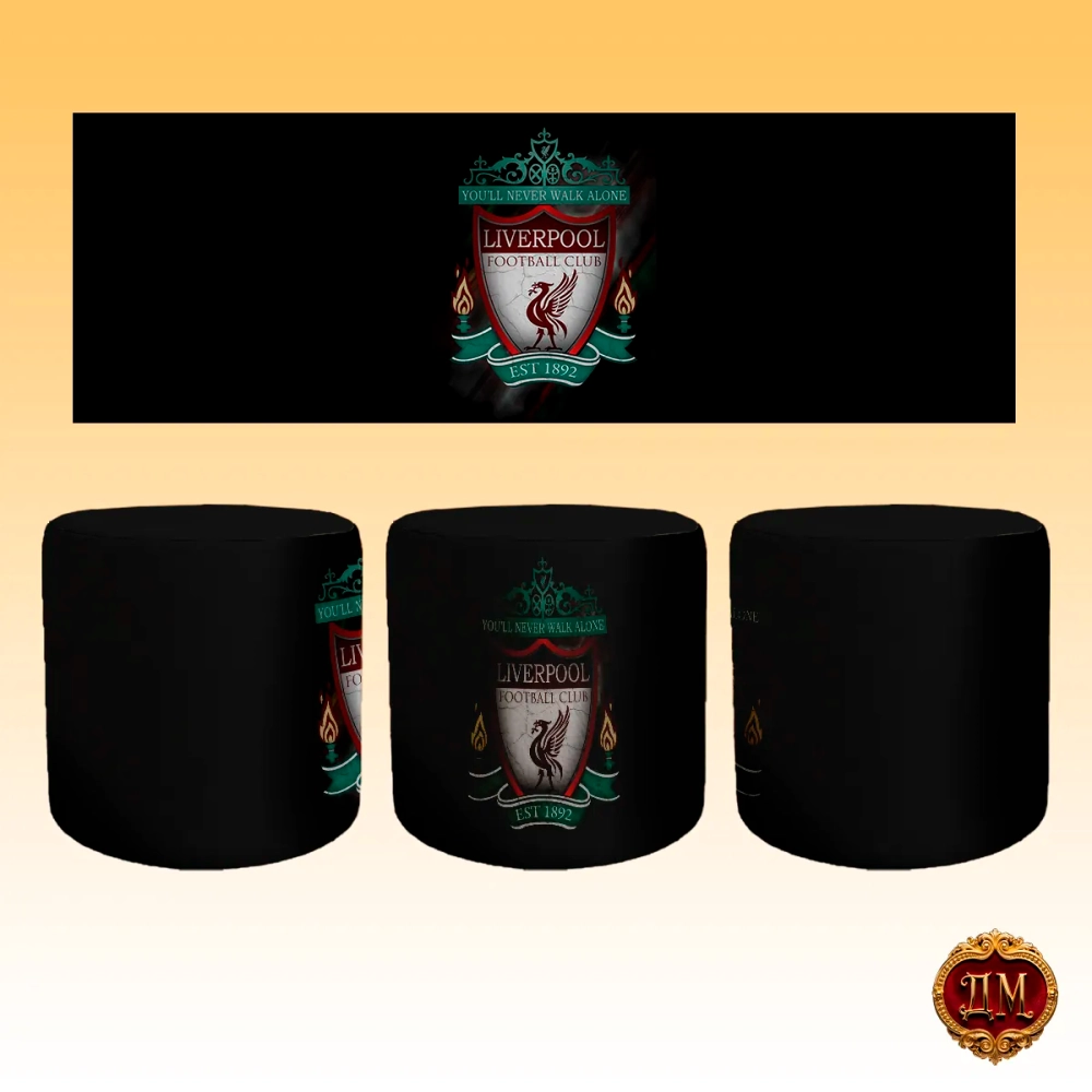 Пуфик в прихожую "Liverpool FC - ФК Ливерпуль"