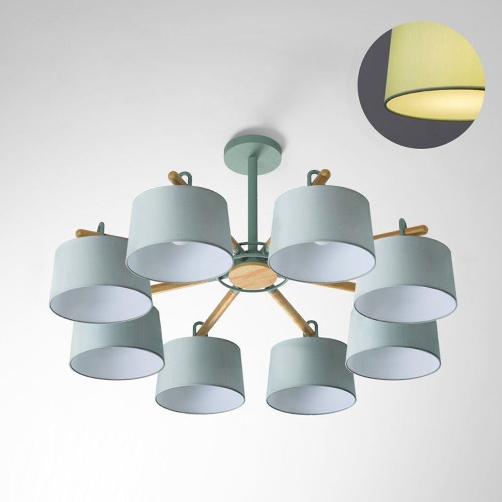 Потолочная Люстра Even 8 Olive By Imperiumloft