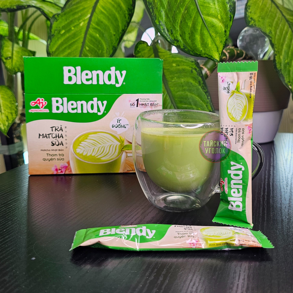 Чай молочный Матча Blendy 10 стиков по 16 гр