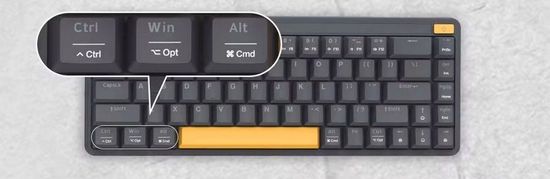 Клавиатура Xiaomi MIIIW Z680CC MWMKB01 Tea Axis 1162 (Русские буквы)