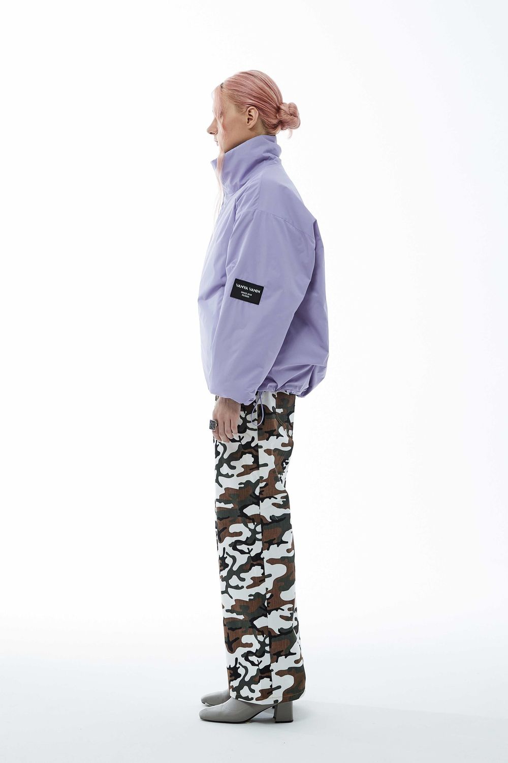 Куртка VNVA утепленная Old School Лиловая