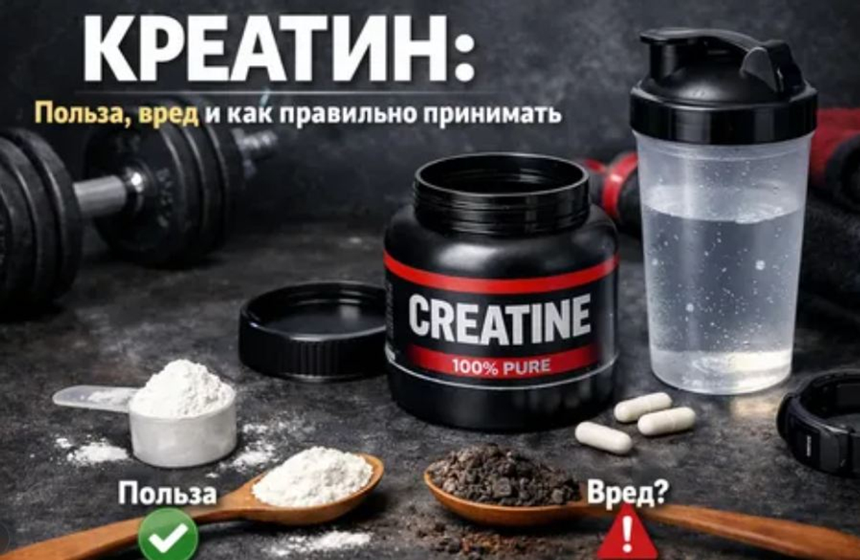 Работает ли креатин на самом деле: что показывают исследования