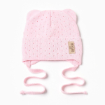 Шапка детская, р. 42-44, цвет нежно-розовый 9943024 (MINAKU)