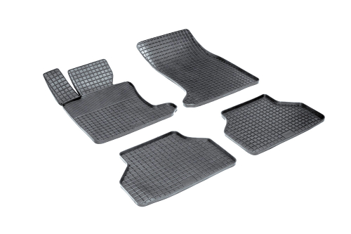 Резиновые коврики Сетка для BMW 5 Ser E-60 2003-2010 Seintex.00939