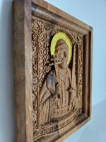 Освященная Икона Святого Князя Благоверного Игоря из дуба