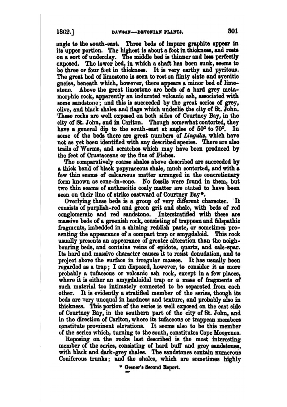 On the flora of the Devonian period in north-eastern America microform | J.W. Dawson