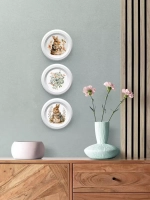 Картины на стену интерьерная на холсте 3 шт 17.5 см