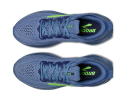 Кроссовки для бега мужские Brooks Glycerin 23 M тёмно-синие-лаймовые