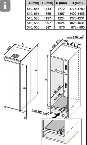 Встраиваемый морозильник Asko FN31842I