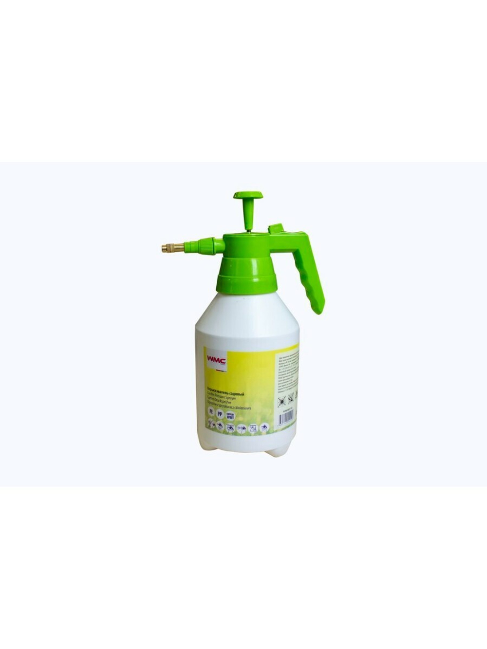 Опрыскиватель ручной пластиковый со шкалой заполнения, 1.5л WMC TOOLS WMC-TG7601007-1.5L