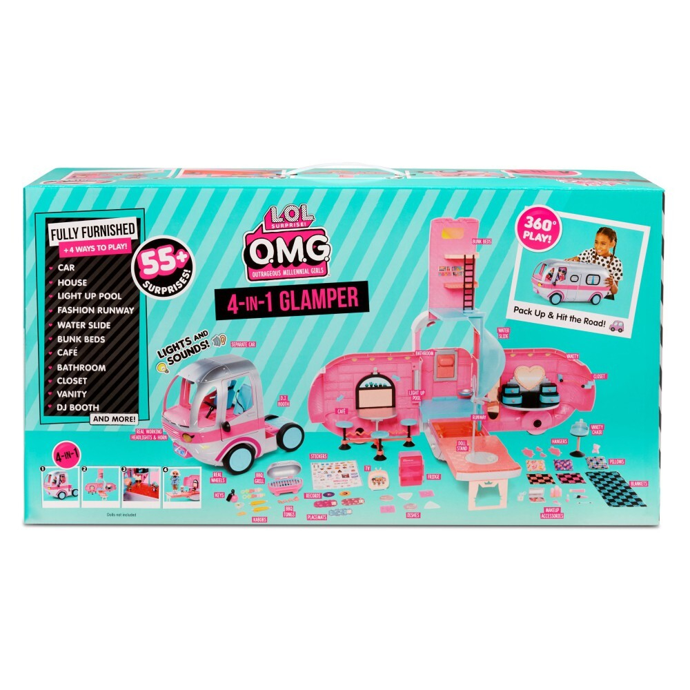LOL SURPRISE - Мод Camper LOL 4in1 Glamper 576730 / артикул   576730  / GTIN 035051576730