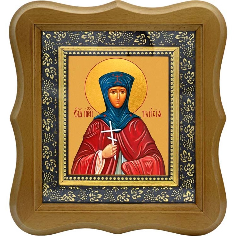 Таисия Фиваидская Преподобная. Икона на холсте.
