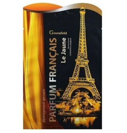 Greenfield Парфюм ароматизатор д/белья parfum francais LE JAUNE 15гр. *20*40