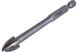 Сверло по стеклу и кафелю ЗУБР Профессионал 4-х резцовый, 10 мм, шестигранный хвостовик 29845-10_z01