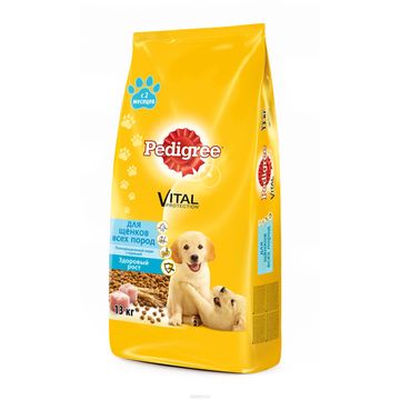 Pedigree полноценный корм для щенков всех пород с курицей