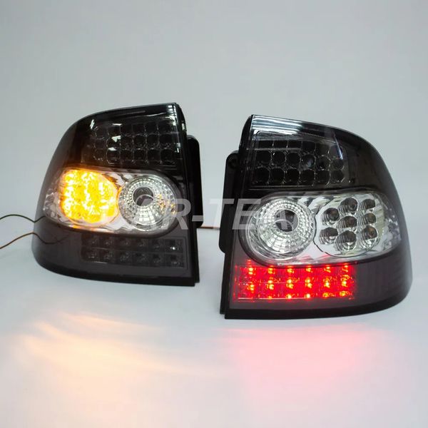 Задние фонари Лада Приора светодиодные тюнинг, серо-белые 302-LED