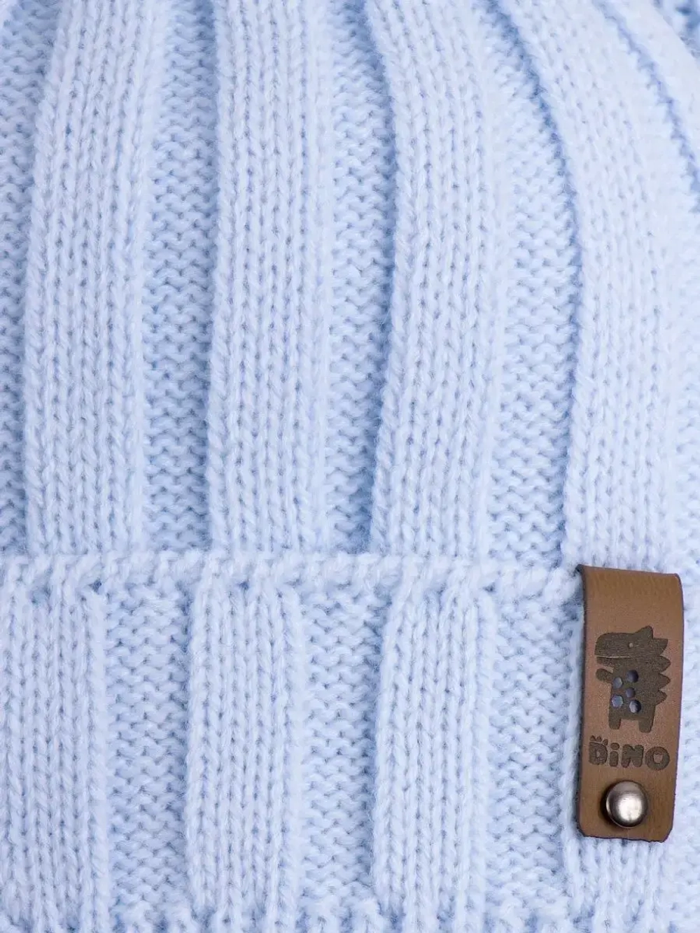 Шапка для мальчика со снудом осенняя