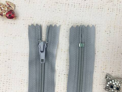 Молния брючная автомат, L 20 см, Т4