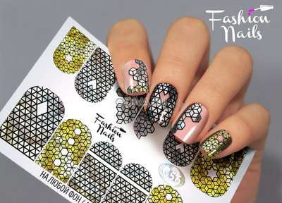 Слайдер-дизайн Fashion Nails Серия G № 56