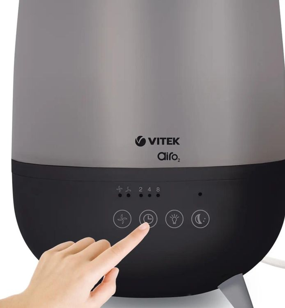 Увлажнитель воздуха ультразвуковой Vitek VT-2356,  2л,  черный