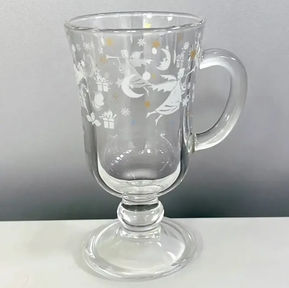Кружка стеклянная 300мл «Ангелочки» D1334/20