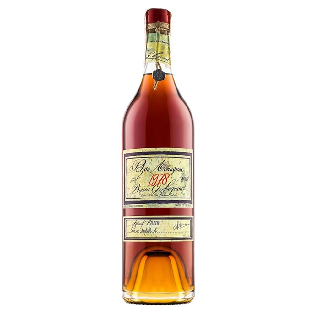 Арманьяк Baron G. Legrand 1978 Bas Armagnac, 0.7 л.