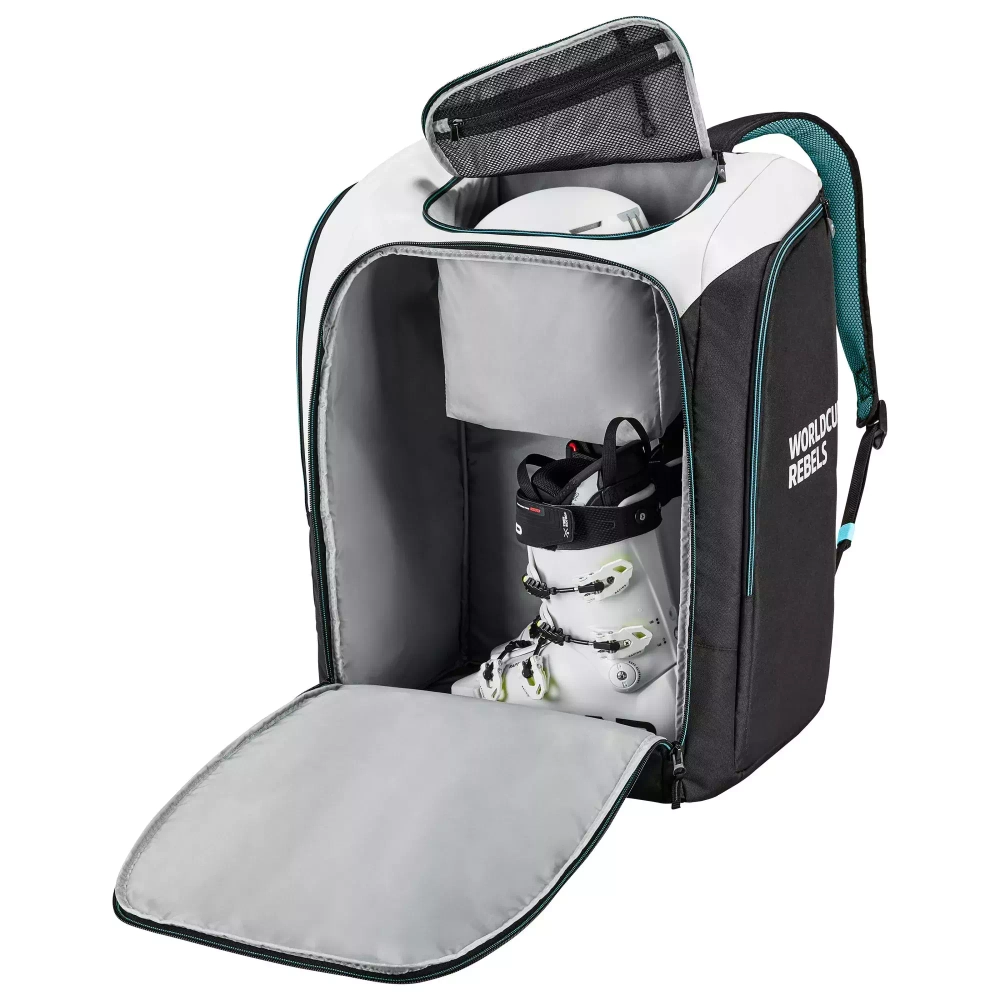 HEAD большой тренировочный Racing рюкзак 383033 Rebels Racing Backpack L  , 95 литров black/white/speed blue ,
