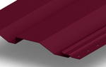 Сайдинг металлический Корабельная доска Полиэстер 0,45мм RALL 3005-Красное вино