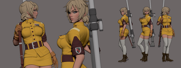 Фигурка Виктория Серас Хеллсинг Seras Victoria Hellsing