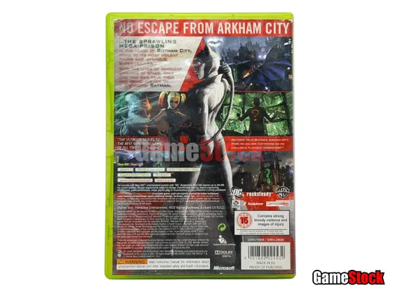 Xbox 360 Batman: Arkham City / Аркхем Сити (Б/У, Русские субтитры)