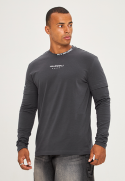 Лонгслив MLS INFLUENCE GRAPHITE