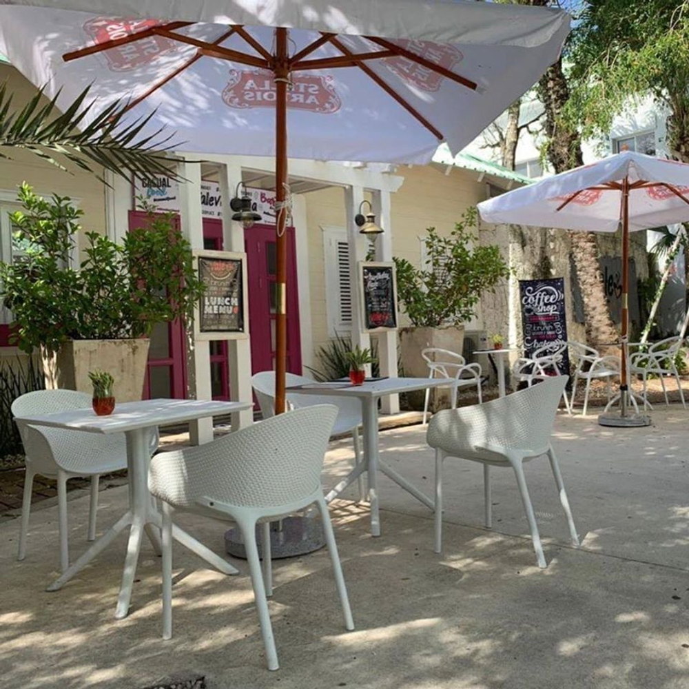 Комплект пластиковой мебели Siesta Contract Sky, белый