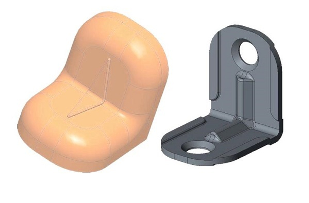 Уголок крепежный маленький УК - обливной дуб (16)