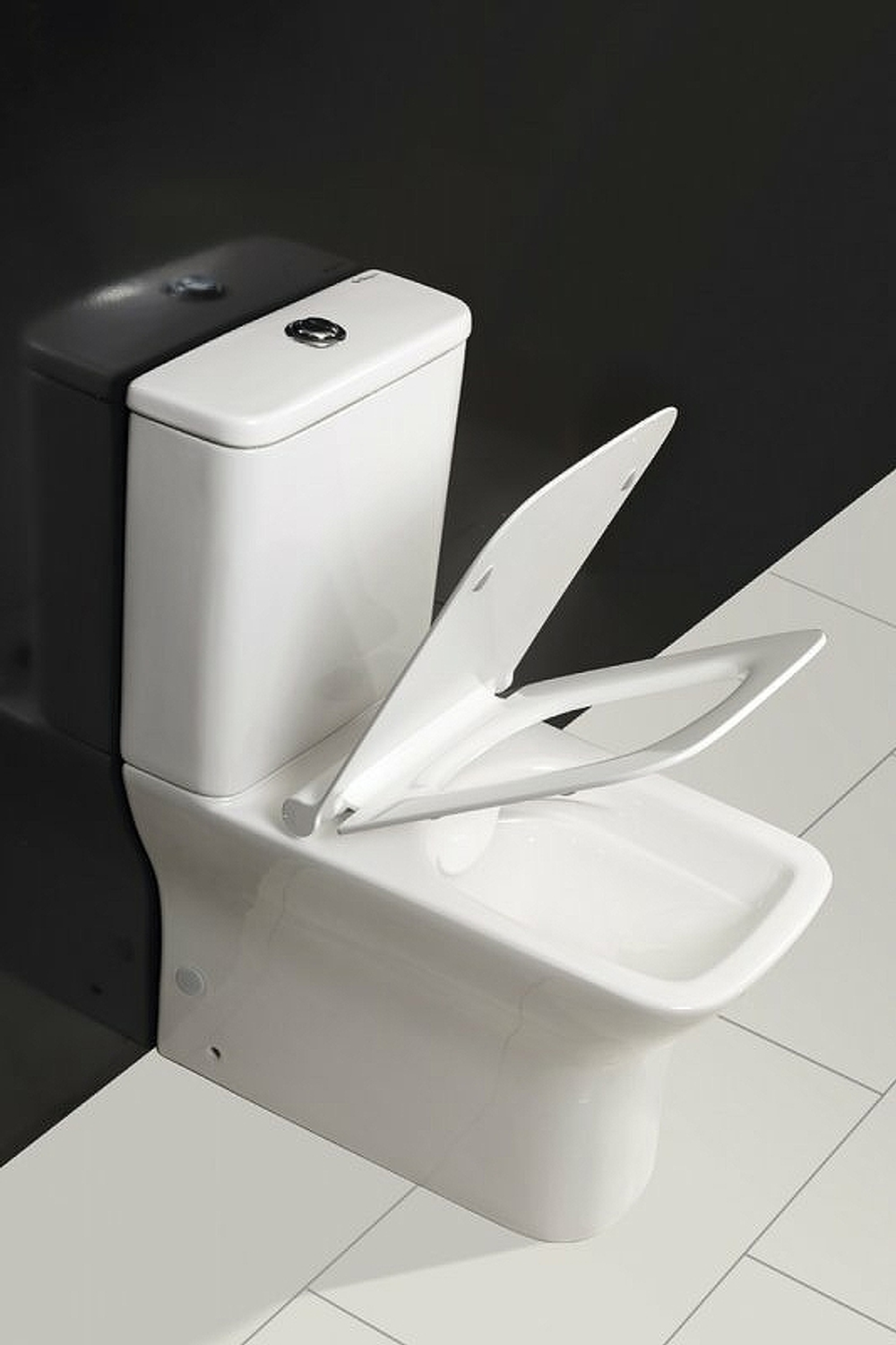 Унитаз компакт BelBagno Romano BB248CPR-P без бачка и сиденья