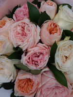 81. Букет из роз Juliet, White O’Hara, Princess Hitomi