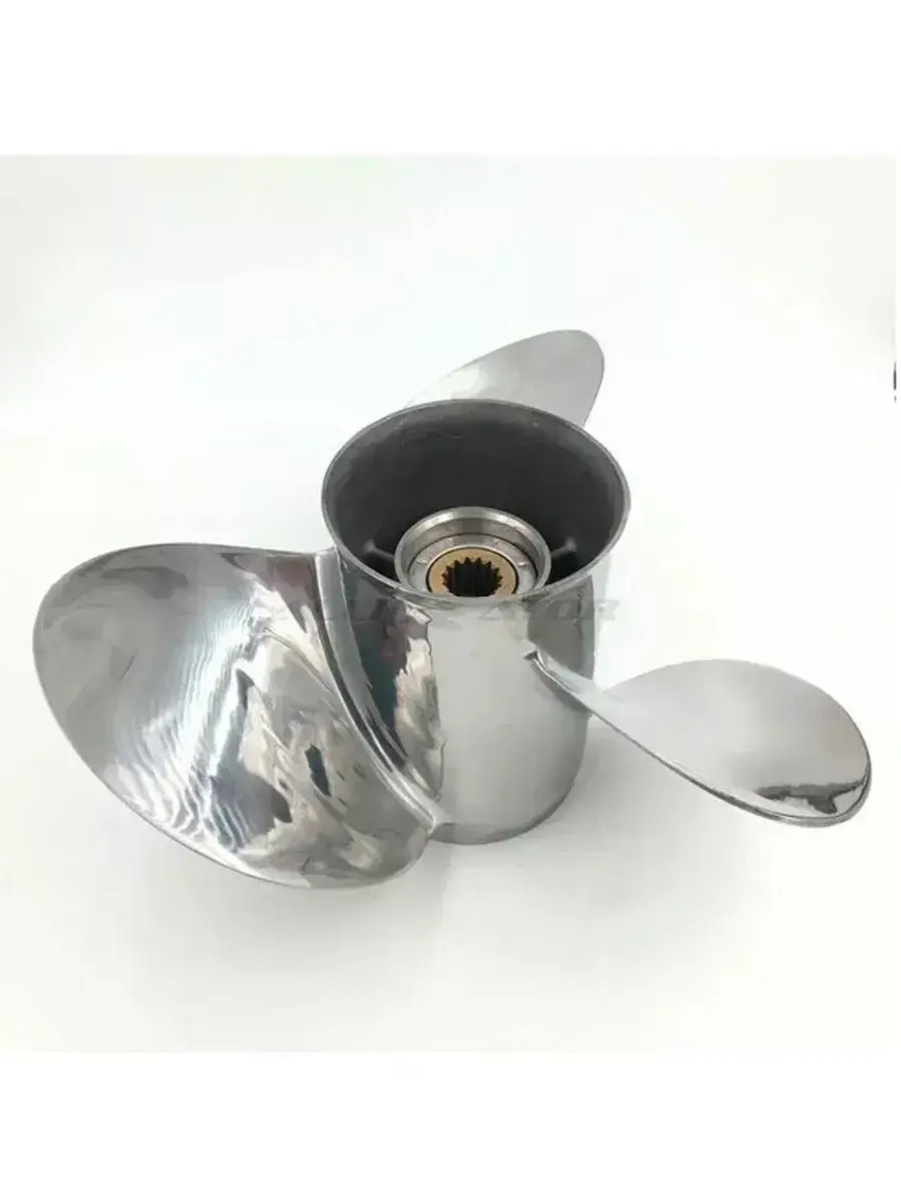 Винт гребной для лодочного мотора 14-1/2", шаг 19", 15 шл.