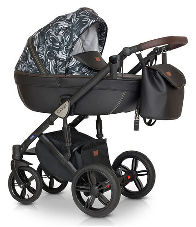 Детская коляска Verdi Mocca 3 в 1 (Зеленый/черный)