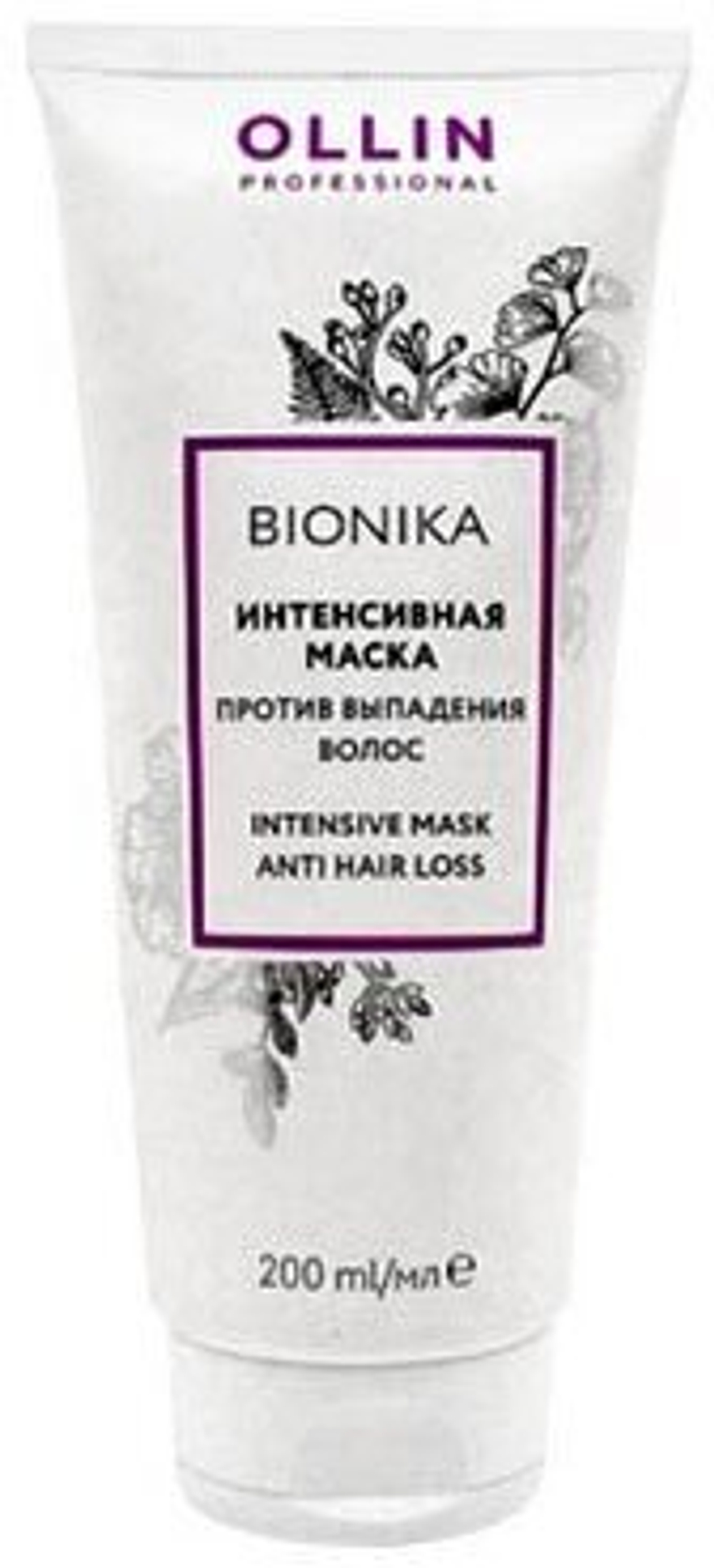 OLLIN BIONIKA Интенсивная маска против выпадения волос 200мл