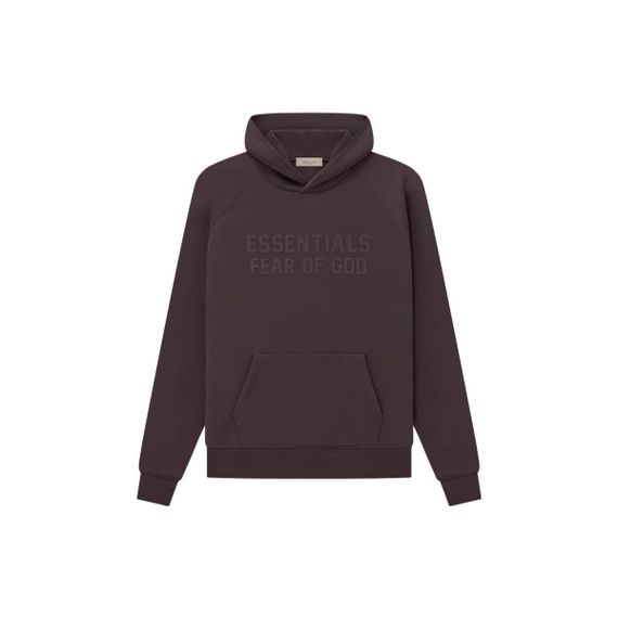 Fear of God Essentials SS23 Essentials Hoodie Plum Logo