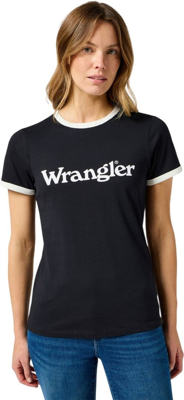 Футболка Wrangler RINGER TEE BLACK